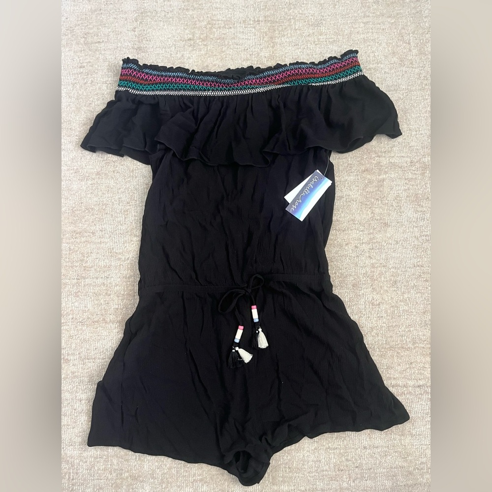 NWT Off the shoulder romper